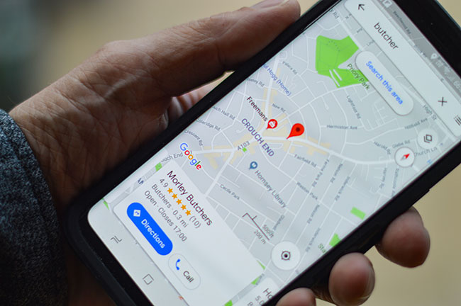 Restaurants and Google
